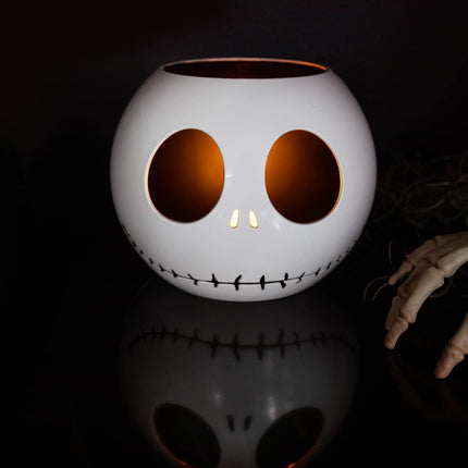 Disney The Nightmare Before Christmas Jack Skellington LED Flickering Flameless Candle With Automatic Timer Officially Licensed Collectible