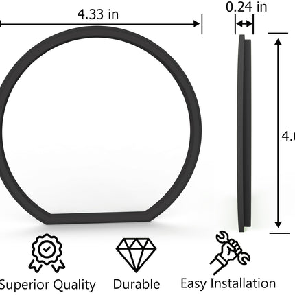 Gasket Compatible With Ryobi 18V Stick Vaccum Dust Bin Lid, Works For Models Pcl720, Pblsv716, Pblsv717, Easytoinstall Seal For Improved Dust Containment