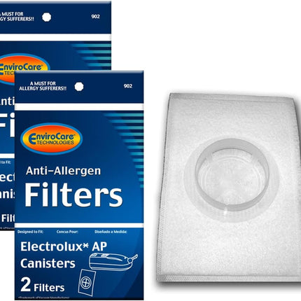 Envirocare Premium Vacuum Cleaner Filters Made To Fit Electrolux Ap Canisters 4 Pack