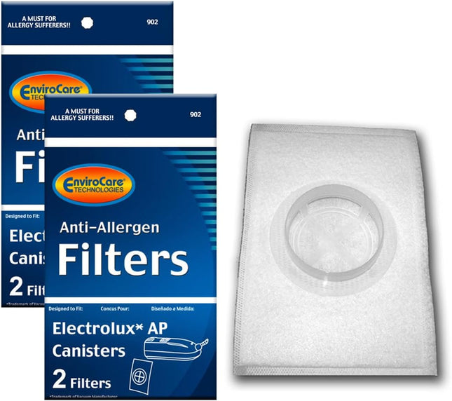 Envirocare Premium Vacuum Cleaner Filters Made To Fit Electrolux Ap Canisters 4 Pack