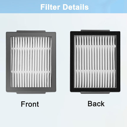 Parts Accessories For Irobot Roomba I3 I3+ I1 I1+ I7 I7+ I4+ I5 I5+ J5 J5+ I6 I6+ I8 I8+ I2 J7 E5 E6 E7 I&J&E Series Vacuum Cleaner, 1 Roller Brushes,4 Filters,4 Side Brushes,6 Vacuum Bags