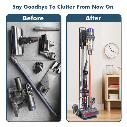 Vacuum Stand For Dyson V15 Handheld Cleaner V12 V11 V10 V8 V7, Vacuum Cleaner Storage Bracket For Tineco A10 A11 S11 S12 Etc, Cordless Vacuum Cleaners Accessories Black