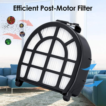 Isingo Shark Lz601 Filters Compatible With Shark Apex Uplight Liftaway Duoclean With Selfcleaning Brushroll Stick Vacuum Lz600, Lz601, Lz602, Lz602C, Compare To Part Xfflz600, 4+2+2
