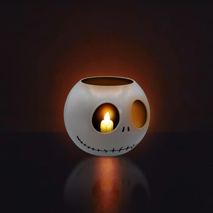 Disney The Nightmare Before Christmas Jack Skellington LED Flickering Flameless Candle With Automatic Timer Officially Licensed Collectible