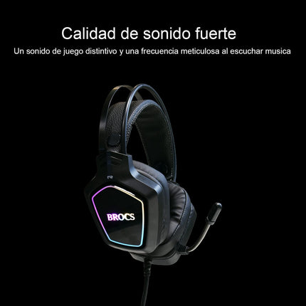 Alien H656 Gaming, Headphone with Microphone, RGB - Gaming Headset, USB Headphone for Computer, PC, Laptop, Xbox, PS4 with RGB Lights