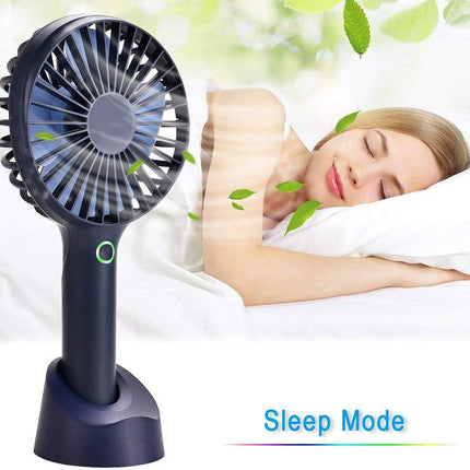Hand Held Fan，Yihunion Mini Portable Personal Fan Rechargeable Battery Operated Powered Cooling Desktop Electric Usb Fan With Fan