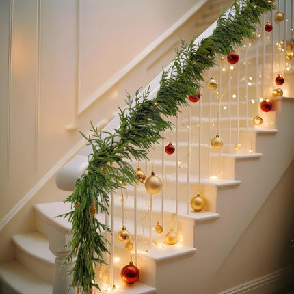 Real Feel Dense Norfolk Pine Christmas Garland - 39.99 with Prime Delivery. ONLY Purchase from IDEAS BY ACES to Avoid Counterfeit Products Being Sold ON This Listing by Others