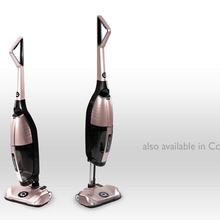 Quantum X Upright Water Vacuum Cleaner No Filters, Telescopic Body, Pet Vacuum Cleaner And Picks Up Wet Spills, Unique Technology Rose Gold Reed