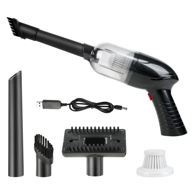 Portable Handheld Vacuum Cleaner For Home And Car Lightweight And Cordless Dustbuster With Rechargeable Battery And Filter For Easy Cleaning