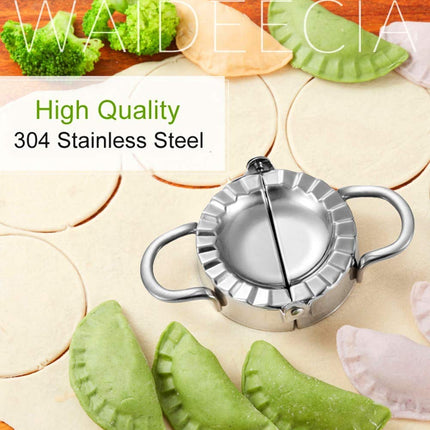 Stainless Steel Dumpling Maker Dumpling Skin Mold Ravioli Maker Press Pie Making Press Wrapper Pastry Maker Kitchen Accessories Small