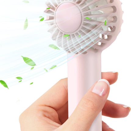Portable Fan, Neck Fan Mini Handheld Fan, 3 Speeds, Usb Rechargeable, Long Use Time, Battery Operate Small Personal Fan For Women