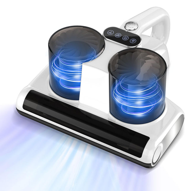 Bed Vacuum Cleaner, Uv Mattress Vacuum With Roller Brush & High Heating, Double Dust Cup, 500W Powerful Suction Handheld Vacuums Effectively Clean Up Bed