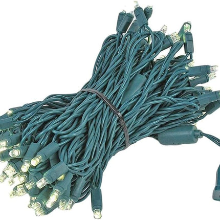 Novelty Lights 50FT 100 LED Christmas String Lights, Tree Lights Indoor Outdoor Commercial Grade LED Mini Light Set With 40,000 Hours Rating, Christmas Lights Christmas Tree Lights (Warm White)