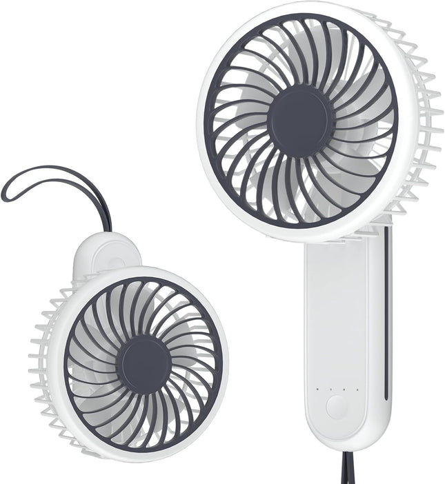 Magshion 3Inch Battery Operated Rechargeable Fan Portable Handheld Personal Fan
