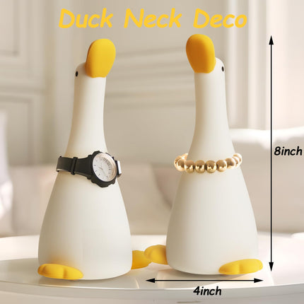 LED Duck Night Light for Baby Nursery Toddler, Fun Dream Duck Light Silicone Squishy Duck Lamp, Rechargeable Bedside Touch Lamp Christmas s Room/House Décor for Kids
