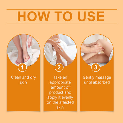 OUHOE Body Care Cream Daily Gentle Treatment To Relieve Leg Discomfort Moisturizing Massage Care Cream