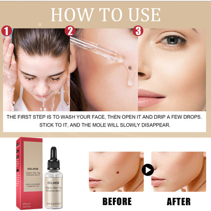 ELHOE Face Essence Gently Cleanses Facial Skin Moisturizing, Moisturizing, Smoothing And Brightening Skin Care Essence