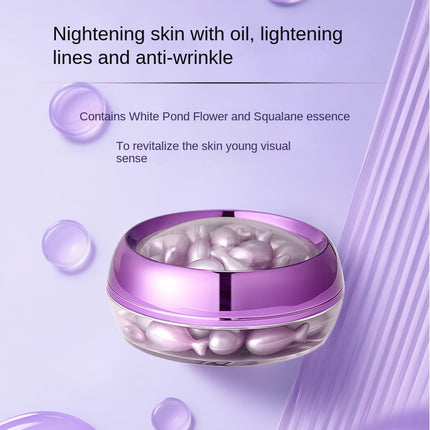 Double anti wrinkle and firming essence oil anti wrinkle and rejuvenating essence