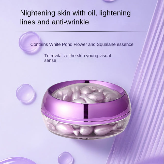 Double anti wrinkle and firming essence oil anti wrinkle and rejuvenating essence