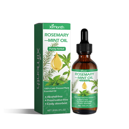 Rosemary Mint Oil, Hair Thickening, Hair Strengthening, Hand, Foot And Nail Care Essence