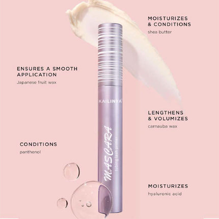 Best-selling Volumizing and Lengthening Mascara Base, Smudge-proof, Long-lasting, Waterproof, Lash-Extending