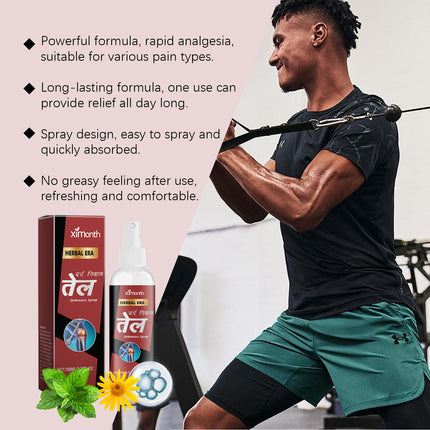 Ximonth Muscle And Joint Care Spray Reduces Body Joint Flexibility And Enhances Comfort