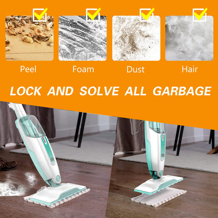 2 Pack Steam Mop Pads For Shark S1000 S1000A S1000C S1000Wm S1001C Steamer Mop Pads ，Washable Microfiber Mop Pads For All Hard Floors
