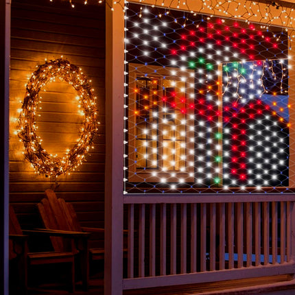 Leisure world Christmas Decorations Outdoor Net Lights, 4.3 x 3.9 ft Snowman Lights, 320 LED Net Lights Outdoor Mesh Lights, 8 Modes Christmas Net Lights for Yard, Patio, Party Decorations