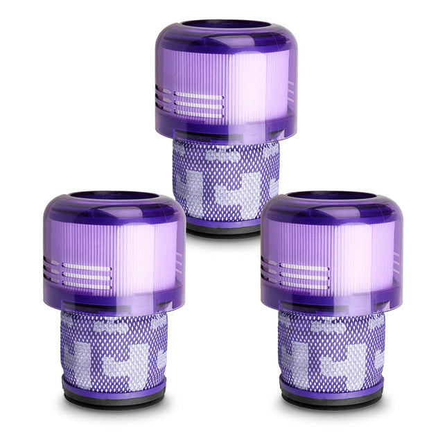 Lemige 3 Pack Vacuum Filters Parts Compatible With Dyson V11 Torque Drive V11 Animal V11 Complete V11 Extra V15 Detect V15S Detect Submarine Vacuums, Compare To Part 97001302