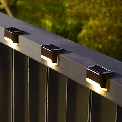 Solpex Solar Deck Lights Outdoor 16 Pack, Solar Step Lights Waterproof Led Solar Lights For Outdoor Stairs, Step , Fence, Yard