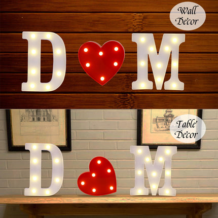 LED Marquee Sign Light Up Letters, Alphabet Light Up Letters Sign, Battery Powered LED Letter Lights for Night Light, Wedding, Birthday, Party, Christmas or Home Decor (Letter C)
