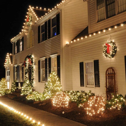 koopower 200 LED Indoor String Lights with Remote and Timer, 65ft Linkable (Max 162.5 FT) Fairy Lights, Plug-in String, 8 Modes, Dimmable for Bedroom Wedding Party Christmas Lights in Warm White