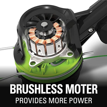 Greenworks 40V 14 inch Brushless Cordless String Trimmer, Tool Only, ST40L00