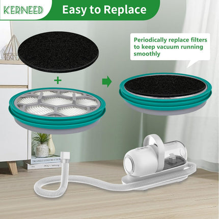 Hepa Filter Sponge Accessories For Neakasaneabot P1 Pro Pet Grooming Kit & Vacuum3 Hepa Filters+7 Sponges