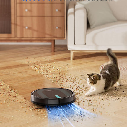 Proscenic 850T Wifi Robot Vacuum And Mop With Gyro Navigation, Boundary Strip, Selfcharging For Hard Floors And Carpets