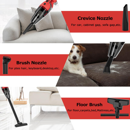 Uniqus Cordless Vacuum Cleaner For Milwaukee M18 18V Battery, Handheld Portable Vacuum Cleaner For Car Hard Floor Carpet Pet Hair Cleaning Tool Only, No Battery