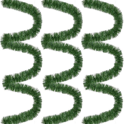 Christmas Garland, Deluxe 54Ft Artificial Non-Lit Soft Green Garlands - Festive Holiday Decor for Indoor and Outdoor Use (54ft)