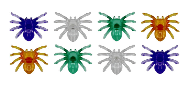 Creative Hobbies® Ceramic Tree Replacement Lights, Medium Spider Light Ornaments, Multi-Color 100 Pack