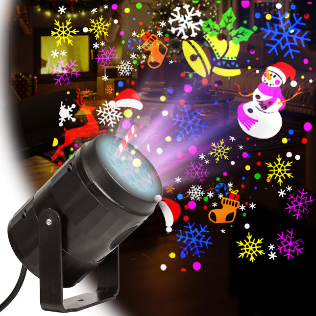 YNYFUNY Christmas Projector Lights Outdoor/Indoor, Holiday Projector for Xmas， Led Projector Decorative Lighting for Christmas Party Decorations (Christmas Light)