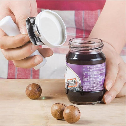 MIGORA Bottle Cap Opener Stainless Steel Adjustable Lids Off Jar Opener Labor-Saving Screw Can Opener for Kitchen Gadget Can Opener Adjustable Jar Cap Opener (Multicolor) 1 Pcs