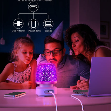 Night Light Bluetooth Speaker Alarm Clock Bedroom Bedside Table Lamp 360 Rotation 7 Color Changing LED Dimmable Nightlight,Cool Birthday Christmas for 13 14 15 16 17 18 Year Old Teens Boys Girls