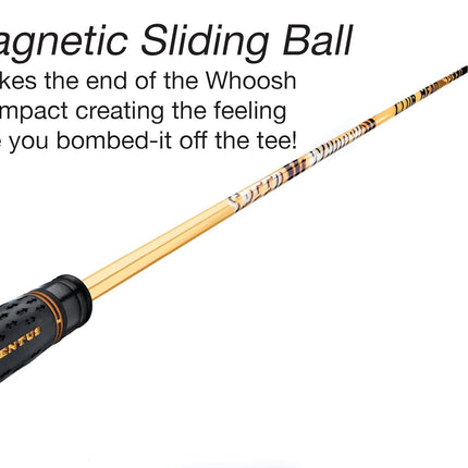 Momentus Speed Whoosh Golf Swing Trainer - Golf Swing Speed Trainer with Magnetic Sliding Timing Ball - Premium Swing Trainer Aid to Increase Golf Swing Speed 7 to 10 mph