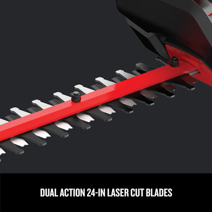 CRAFTSMAN V60* Cordless Hedge Trimmer, 24-Inch (CMCHTS860E1)