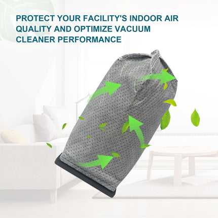 6Pcs Cloth Filter Bags For Hoover Porta Power Swingette S1015 S1029 And Ch30000 Commercial Canister Vacuum Replace Part 4366