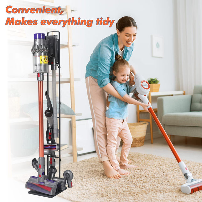 Vacuum Stand For Dyson V15 Handheld Cleaner V12 V11 V10 V8 V7, Vacuum Cleaner Storage Bracket For Tineco A10 A11 S11 S12 Etc, Cordless Vacuum Cleaners Accessories Black