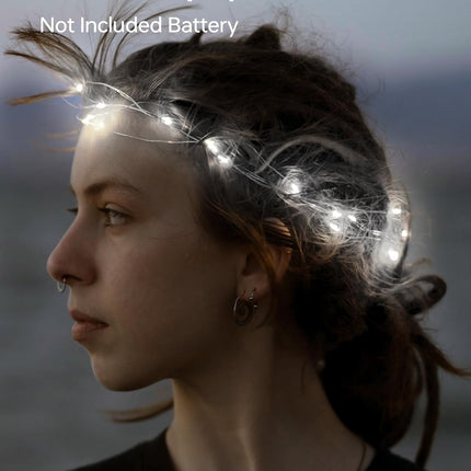 Blingstar Fairy Lights Battery Operated Christmas Lights 2 Pack 19.6Ft 60LED Mini String Lights Silver Wire Small Decorative Lights for Christmas Tree Bedroom Party Tabletop Garland Crafts, Cool White