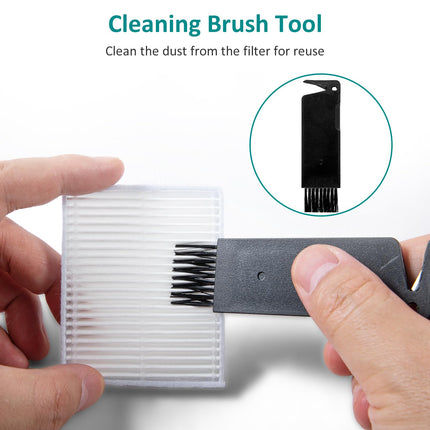 Parts Compatible With Eufy L60L50L60 Sesl50 Ses Robot Vacuums Accessories Kit Brush, Filter Combo
