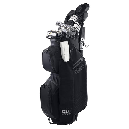 Izzo Golf Deluxe Cart Bag - Golf Cart Bag for Push Cart or Golf Cart
