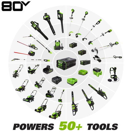 Greenworks Pro 80V 24" Brushless Cordless Hedge Trimmer, Tool Only
