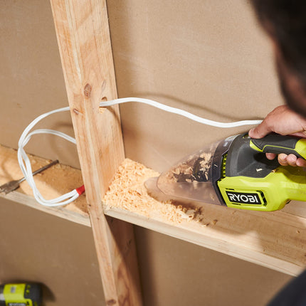 Ryobi Rhv180 Handheld Vacuum Cleaner, Sans Batterie, A Hand